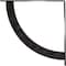 Ekena Millwork Bulwark Steel Bracket, Antiqued Silver 2"W x 24"D x 24"H BKTM02X24X24BUASV - alternate 6